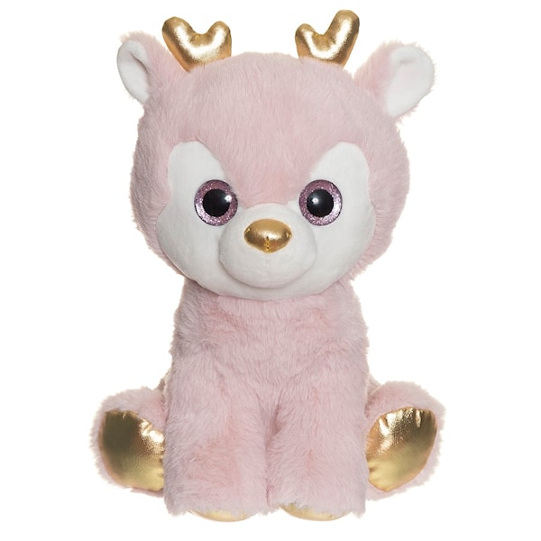 Hjort Myk leketøy 65 cm Mist rosa Teddykompaniet