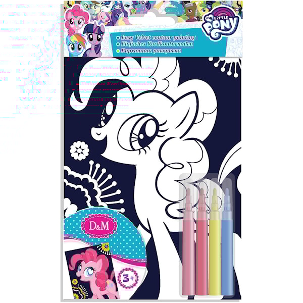 Måla din egen sammetstavla, My Little Pony