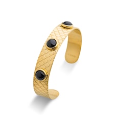 Samos Bangle, Onyx Gold