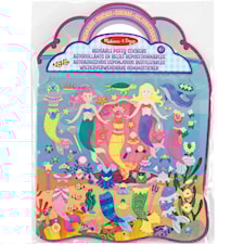 Kierrätettävät Puffy-tarrat Merenneito Melissa & Doug