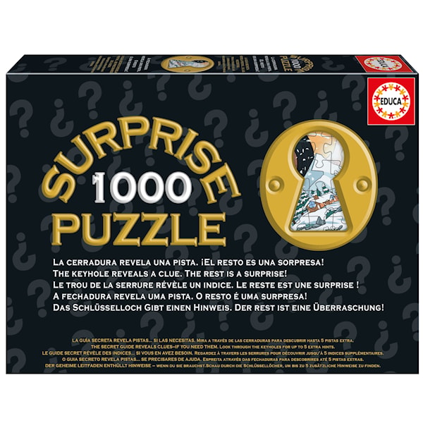 Pussel Antique Xmas Surprise 1000 bitar, Educa