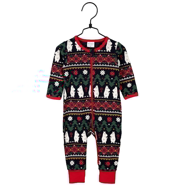 Pyjamas Noel baby, Mörkblå, Strl 68, Mumin
