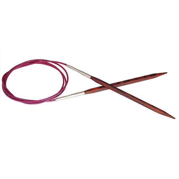 Rundpinner i bjørk 60 cm - 4 mm Du Store Alpakka Cubics