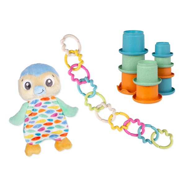 PlayGro Eco Play Activity Gavesett Pingvin -  Aktivitetsleker