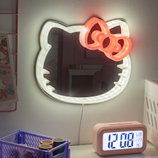 Hello Kitty Väggmonterad LED Neon Spegel Paladone