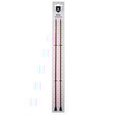 Jumperstickor 30 cm/5,0 mm Röd 1 Par Järbo