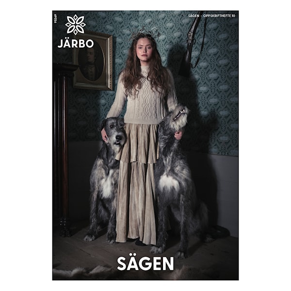 Mönsterhäfte 1 Sägen (Norsk Text) Järbo Garn