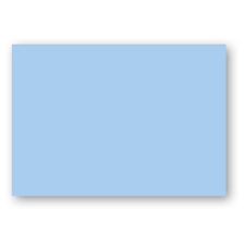 Kort Enkla Papperix A7 Ljusblå 10-pack