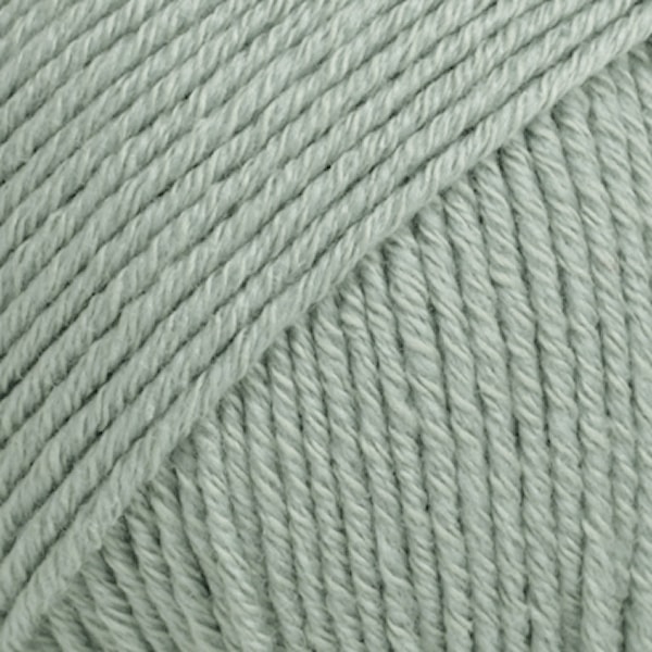 Drops Cotton Merino Uni Colour Lanka Villasekoitus 50g Sea Green 29