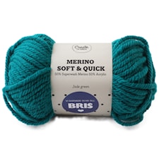 Adlibris BRIS Merino Soft & Quick Garn Ullmix 150g Jade Green A162