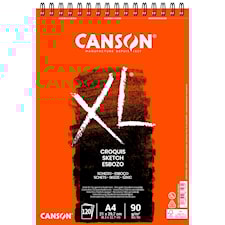 Canson XL Croquis Luonnoslehtiö 120 ark 90 gr A4
