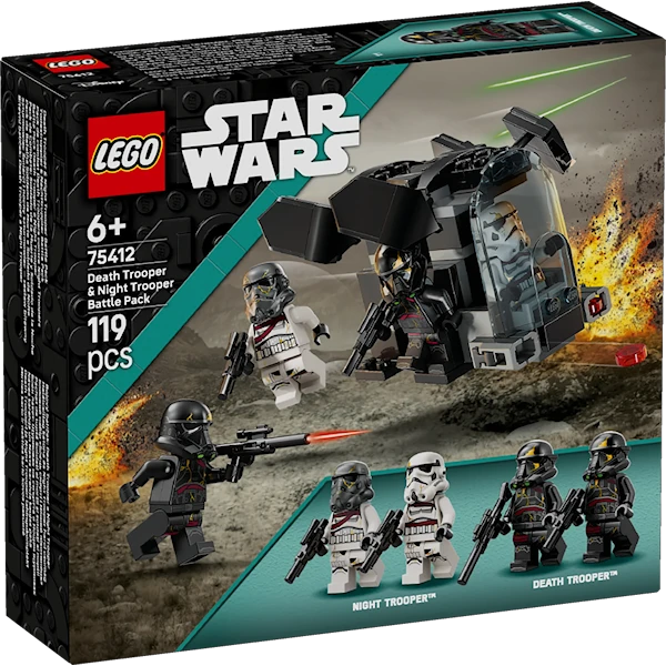 LEGO Star Wars TM 75412 Stridspakke med Death Trooper og Night Trooper