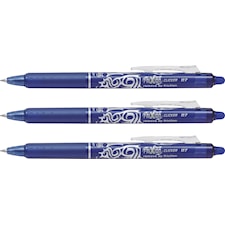 Bläckpenna Pilot Frixion Clicker 3-Pack Blå