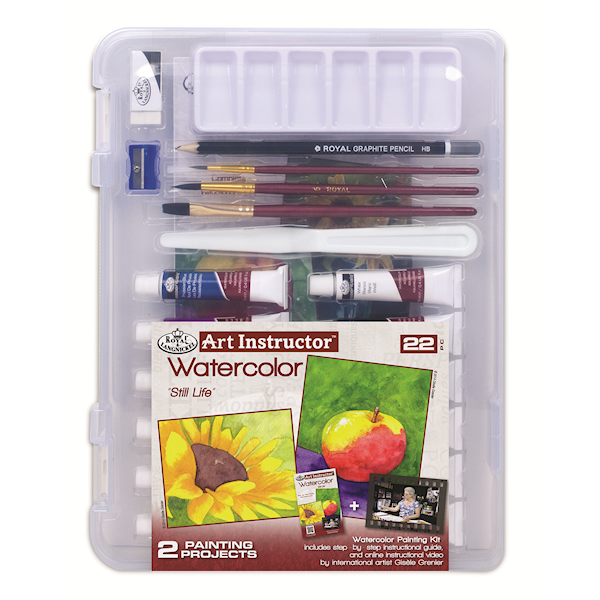 Kompakt vannmalesett i Clearview-format – Art Instructor