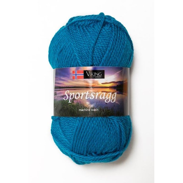 Viking of Norway Sportsragg 50 gr Turkis 529