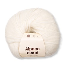 Alpaca Cloud 50 g Cream White A264 Adlibris