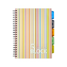 Kollegieblock ämnesblock 5-ämnes A4 PP