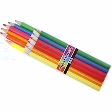 Colortime-värikynät, 4 mm, neonvärit, 6kpl