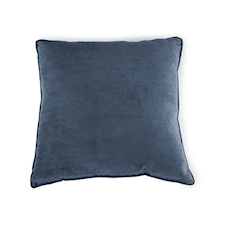 Pute, Velvet, Lyseblå