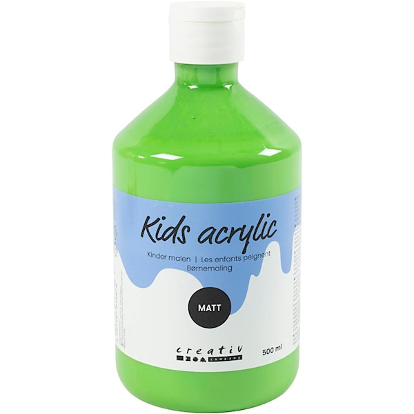 Färg Allround 02 Matt 500 ml Primärblå A-color