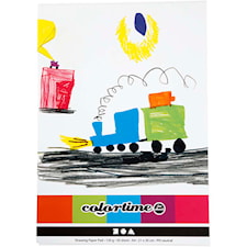 Piirustuslehtiö, valkoinen, A4, 210x297 mm, 120 g, 50 ark, 1 kpl