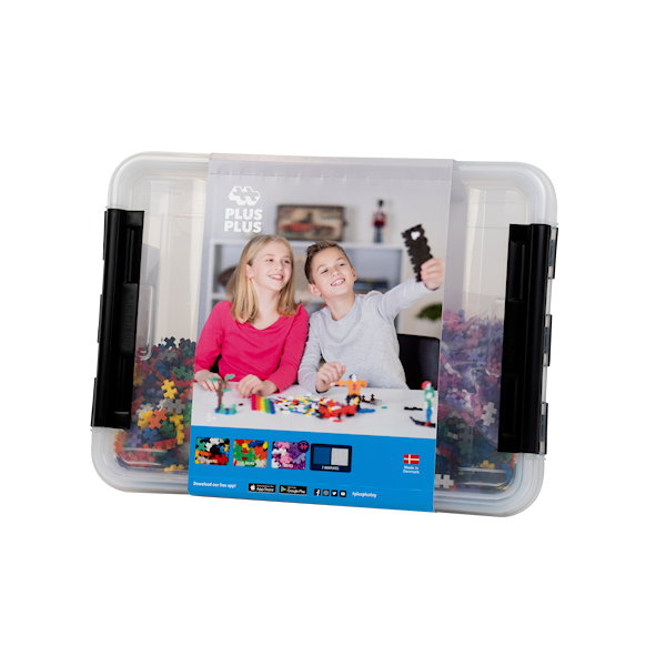 Förvaringsbox Mix / 2400 bitar, Plus-Plus