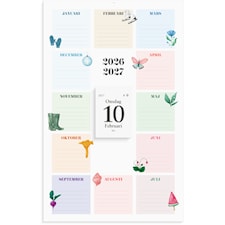 Väggkalender 26/27 Klassens almanacka Burde
