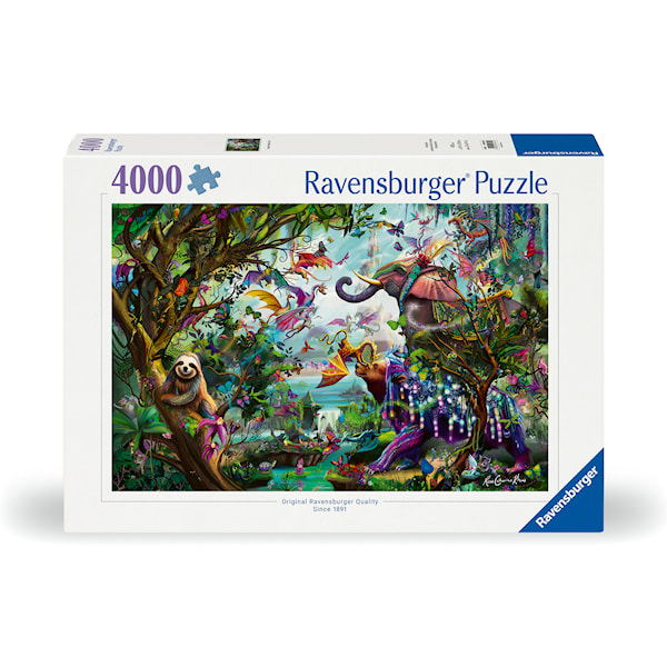 Pussel Tropical Dragons 4000 bitar, Ravensburger
