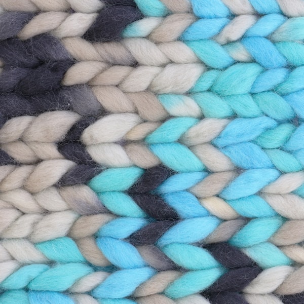 Adlibris Chunky Wool 200g Turquoise Fusion B070