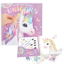 Create Your Special Unicorn Stickersbok Ylvi