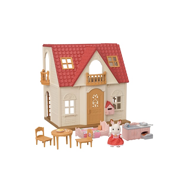 Sylvanian Families Dukkehus Red Roof Cosy Cottage -  Dukkehus