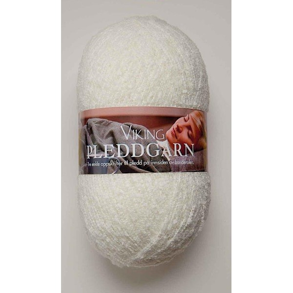 Viking of Norway Pleddgarn 350 gr valkoinen