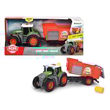 Fendt Traktor med Trailer, Dickie Toys
