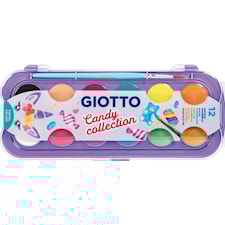 Vattenfärger Godisfärger Candy Collection 12-pack Giotto Acquerelli