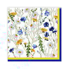 Kaffeservett Sommarblommor 20-pack Gullers