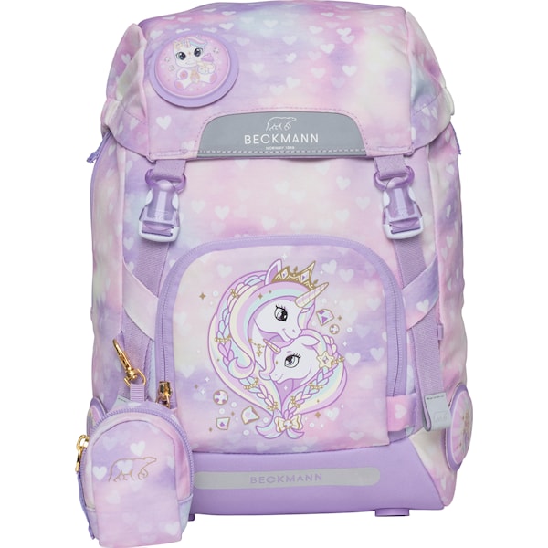 Skolesekk 1.kl Unicorn Princess Purple Classic 22L