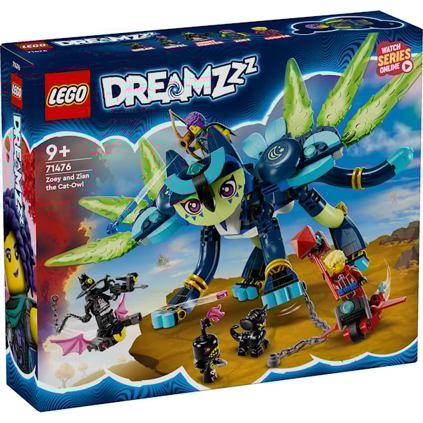 LEGO DREAMZzz 71476 Zoey og kattuglen Zian