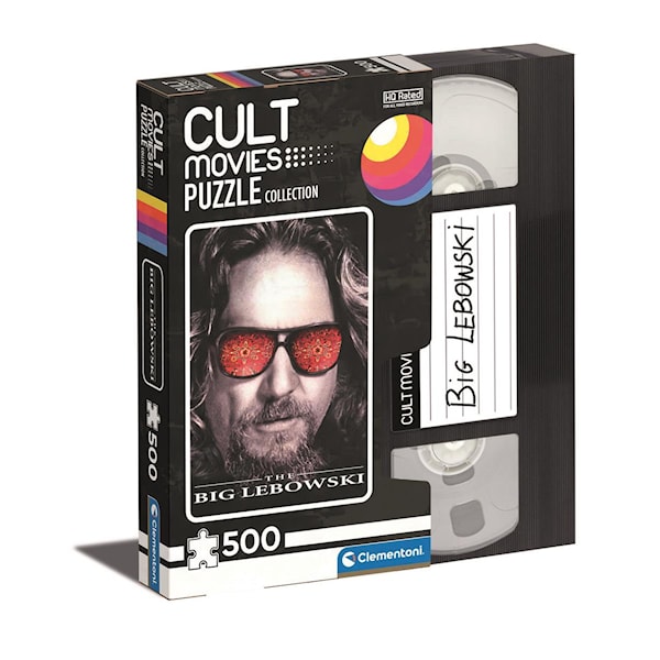 Puslespill Cult Movies The Big Lebowsky 500 brikker, Clementoni