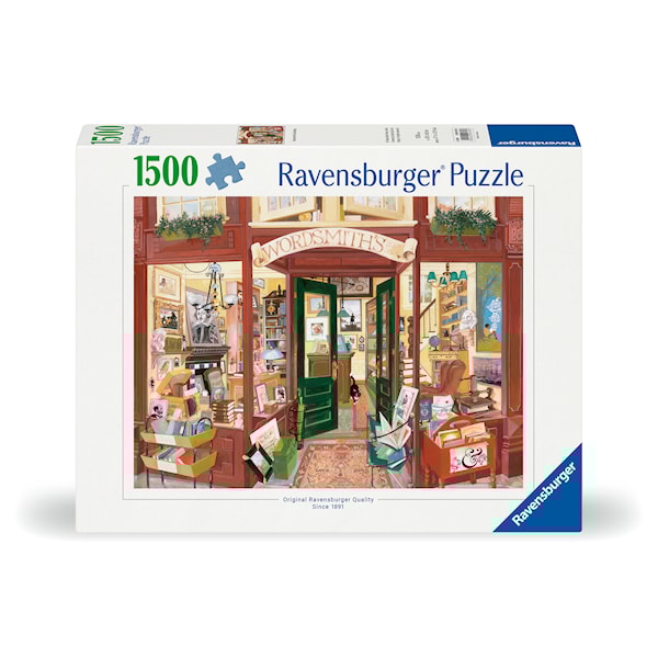 Puslespill 1500 Bokhandel Ravensburger