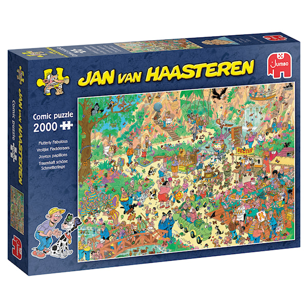 Jan Van Haasteren Flutterly Fabulous Pussel 2000 bitar