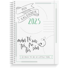 Kalender 2025 A5 Doodle II Burde