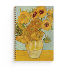 Muistikirja A5 Auringonkukat van Gogh
