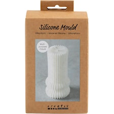 Silikonform Räfflad cylinder med bågar 12,5 cm x 6 cm 1 st