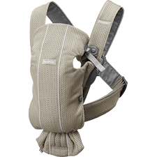 Bärsele Mini, Greige Mesh, BabyBjörn