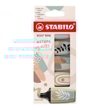 Korostuskynät Mini Naturevibes 5 kpl STABILO BOSS
