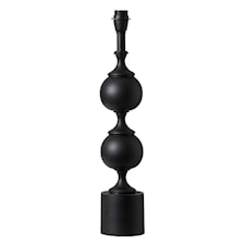 Watt&Veke Deborah Lampfot H: 63 cm, D: 12,5 cm Black