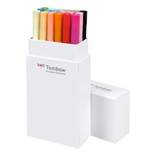 Brush Pen Ritpennor Tombow ABT Dual Brush Bas2 18-pack