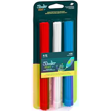 3Doodler Refill START Mix 1 Röd, vit, blå 75-Pack