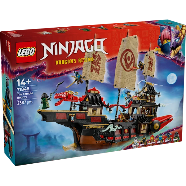 Tempelskipet Bounty LEGO® Ninjago (71848)
