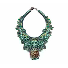 Halskjede Grandiose Necklace, Green
